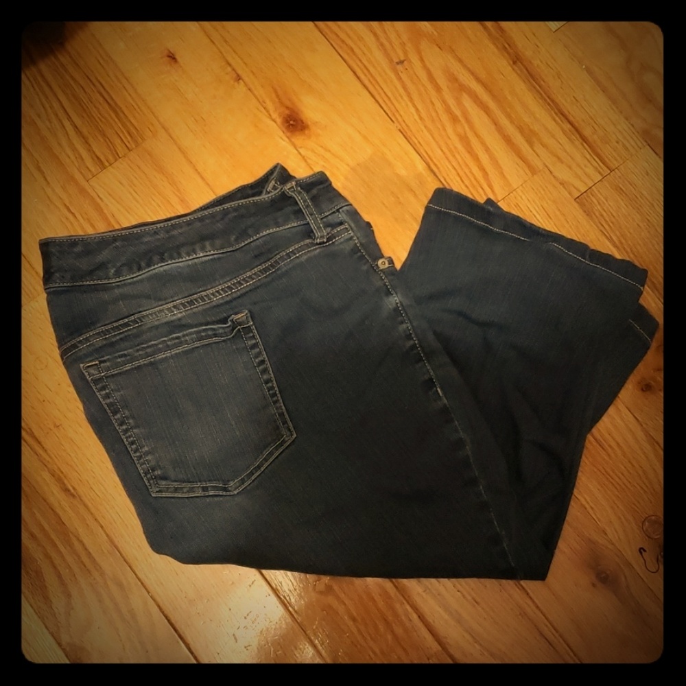 Torrid Size 20 cropped jeans/pedal pushers/capris